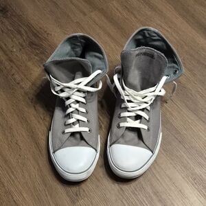 Harley-Davidson Gray High-Top Sneakers